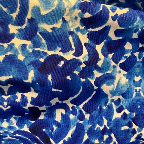 One Piece Swimsuit in Royal Blue & White Size 10 - Picture 9 of 13